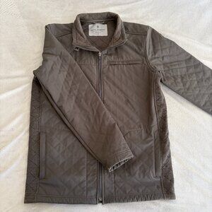 Royal Robbins quilted gray lightweight warm jacket